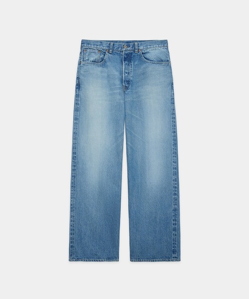 markaware(マーカウェア)の「【marka】CYLINDER FIT JEANS(デニムパンツ・メンズ・インディゴブルー・1/2)」の5枚目の写真