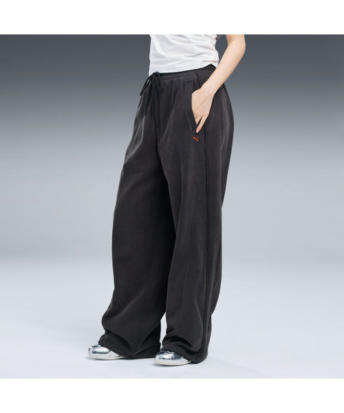 PUMA(プーマ)の「PUMA プーマ ユニセックス PUMA x MUSINSA T7 バレル パンツ(その他パンツ・レディース・ブラック/グレー/レッド・X-SMALL/SMALL/MEDIUM)」の14枚目の写真