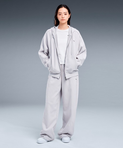 PUMA(プーマ)の「PUMA プーマ ユニセックス PUMA x MUSINSA T7 バレル パンツ(その他パンツ・レディース・ブラック/グレー/レッド・X-SMALL/SMALL/MEDIUM)」の1枚目の写真