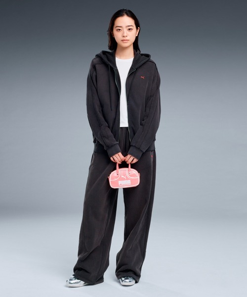 PUMA(プーマ)の「PUMA プーマ ユニセックス PUMA x MUSINSA T7 バレル パンツ(その他パンツ・レディース・ブラック/グレー/レッド・X-SMALL/SMALL/MEDIUM)」の2枚目の写真