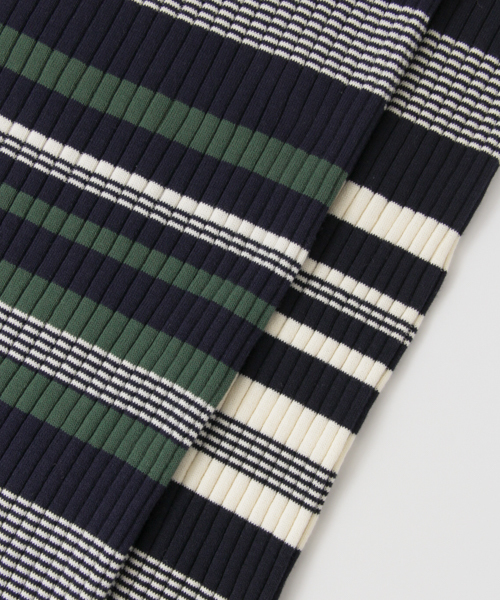 URBAN RESEARCH（アーバンリサーチ）の「UR レトロボーダースカート（スカート・レディース・ホワイト系その他/グリーン系その他・FREE）」の4枚目の写真