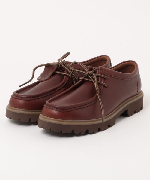 Clarks(クラークス)の「Clarks クラークス CLEYHILL SEAM【本革】メンズシューズ モカシン ワラビー(クレイヒルシーム) 26186417 ブラウンレザー(モカシン/デッキシューズ・メンズ・ダークブラウン・26.0cm/26.5cm/27.0cm)」の1枚目の写真