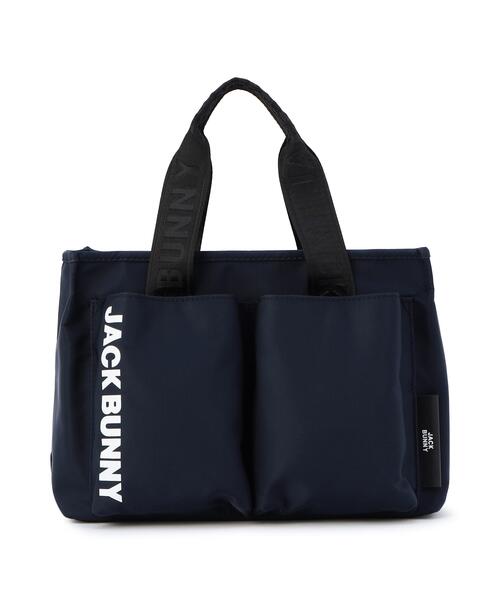 Jack Bunny!!(ジャックバニー)の「高周波プリントトートバッグ (UNISEX)(ショルダーバッグ・メンズ・グレー/ブラウン/ネイビー・FREE)」の3枚目の写真