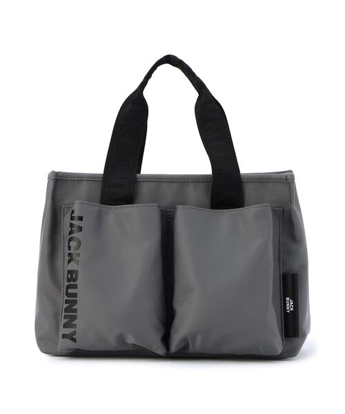 Jack Bunny!!(ジャックバニー)の「高周波プリントトートバッグ (UNISEX)(ショルダーバッグ・メンズ・グレー/ブラウン/ネイビー・FREE)」の1枚目の写真