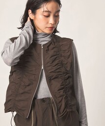 <CITEN>シャーリングジップショートベスト