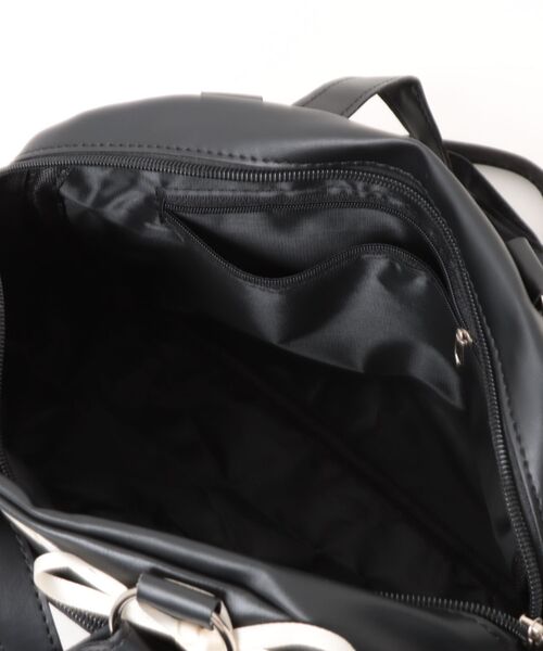 Torenia（トレニア）の「Torenia/トレニア/BOSTON BAG（ボストンバッグ・レディース・ブラック/グレー・F）」の5枚目の写真