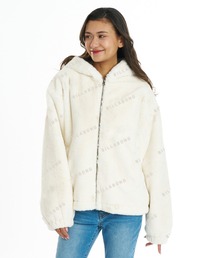 BILLABONG ウィメンズ FUR LOGO JACKET ジャケット 【2026年秋冬モデル】/ビラボンエコファーブルゾン