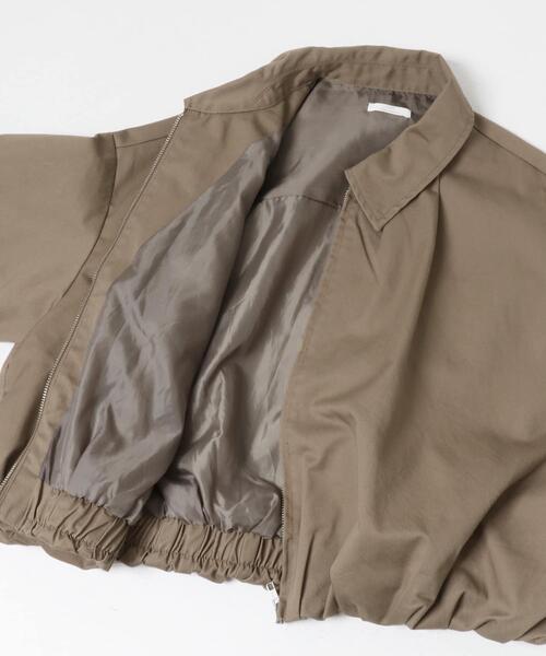 ITEMS URBANRESEARCH(アイテムズ アーバンリサーチ)の「バルーンブルゾン(ブルゾン・レディース・グリーン系その他/ベージュ・FREE)」の10枚目の写真