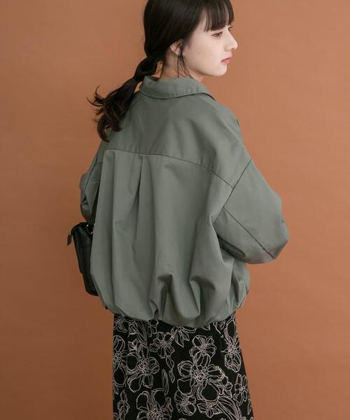 ITEMS URBANRESEARCH(アイテムズ アーバンリサーチ)の「バルーンブルゾン(ブルゾン・レディース・グリーン系その他/ベージュ・FREE)」の17枚目の写真