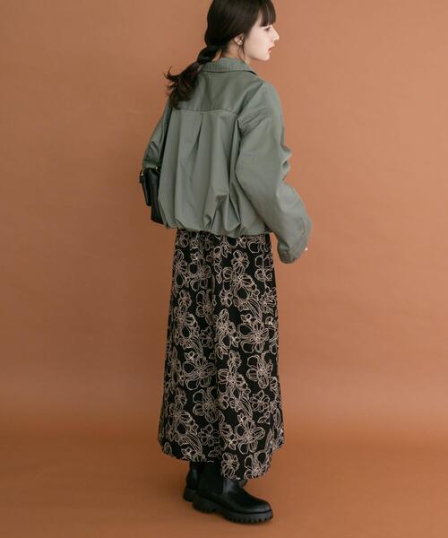 ITEMS URBANRESEARCH(アイテムズ アーバンリサーチ)の「バルーンブルゾン(ブルゾン・レディース・グリーン系その他/ベージュ・FREE)」の18枚目の写真