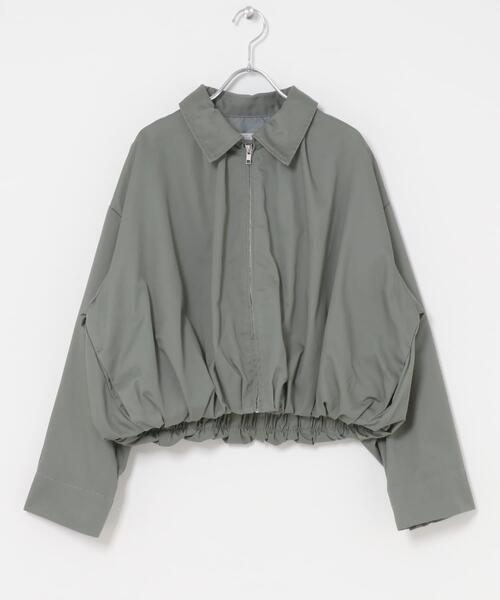 ITEMS URBANRESEARCH(アイテムズ アーバンリサーチ)の「バルーンブルゾン(ブルゾン・レディース・グリーン系その他/ベージュ・FREE)」の20枚目の写真