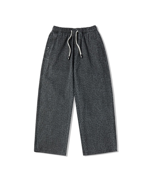 LIFE WORK(ライフワーク)の「レディース LW3 ヒョウ柄ウールオーバーバンディングパンツ(その他パンツ・レディース・チャコールグレー/マルチ・LARGE/MEDIUM/SMALL)」の2枚目の写真