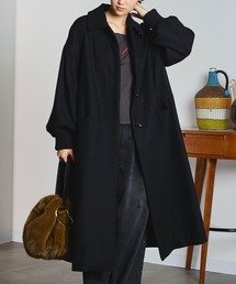 mici/RIB CUFFS VOLUME SLEEVE COAT
