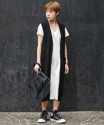 SLY | LONG HG GILET(ベスト)