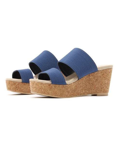 URBAN RESEARCH（アーバンリサーチ）の「jujube Wゴムサンダル（サンダル・レディース・インディゴブルー/ブラック・36/37/38）」の11枚目の写真