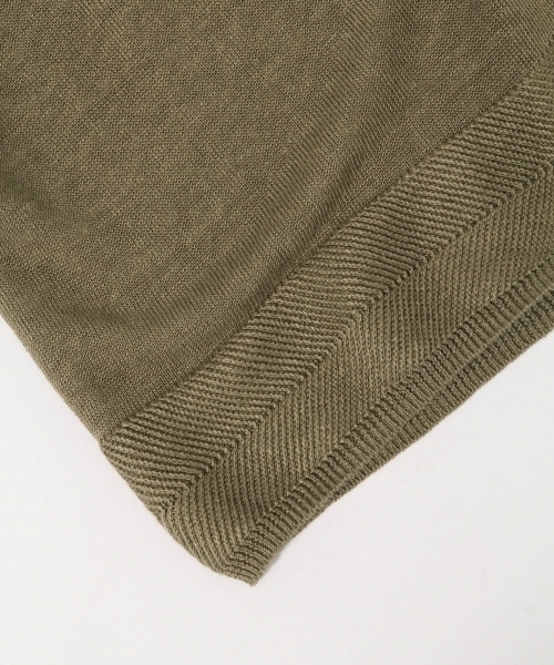 RAGEBLUE(レイジブルー)の「【接触冷感】フレンチリネンクルー7分袖/718733(ニット/セーター・メンズ・ライトブルー/グリーン/グレー・LARGE/MEDIUM)」の16枚目の写真