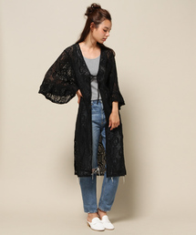 goocy | フレア袖レースガウン(シャツ/ブラウス)