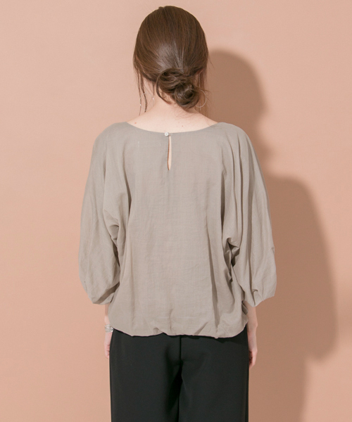 URBAN RESEARCH(アーバンリサーチ)の「UR バルーンブラウス(シャツ/ブラウス・レディース・ピンク系その他/オフホワイト/ライトカーキ・FREE)」の19枚目の写真