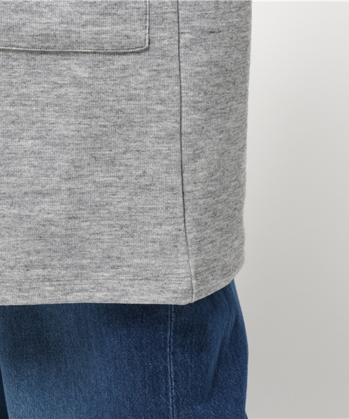 LBC（エルビーシー）の「Wフェイスオープンフロントカーディガン（カーディガン/ボレロ・レディース・マスタード/ネイビー/アッシュグレー・LARGE/MEDIUM）」の10枚目の写真