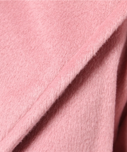 WEGO（ウィゴー）の「WEGO/フードガウンコート（チェスターコート・レディース・キャメル/ピンク/杢グレー・FREE）」の13枚目の写真