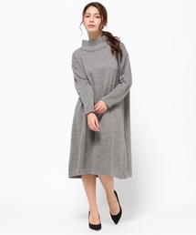 LBC | ラムナイロンケーブルタートルワンピース(ワンピース)