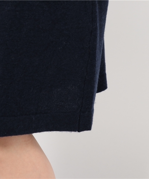 LBC（エルビーシー）の「ラムナイロンケーブルタートルワンピース（ワンピース・レディース・グレー/ネイビー・MEDIUM）」の9枚目の写真