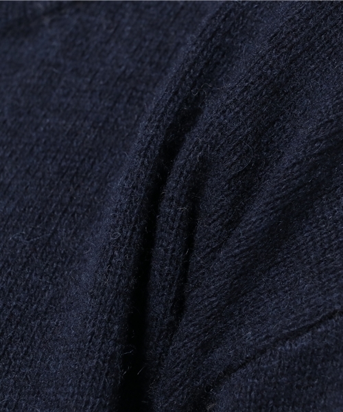 LBC（エルビーシー）の「ラムナイロンケーブルタートルワンピース（ワンピース・レディース・グレー/ネイビー・MEDIUM）」の10枚目の写真