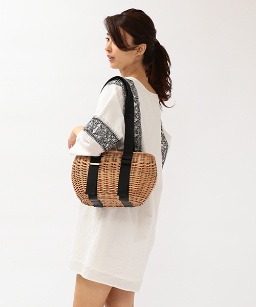 SAZABY（サザビー）の「LRI-01/肩かけトート（かごバッグ）」 - WEAR