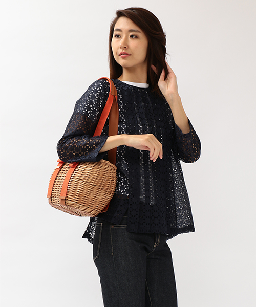 SAZABY（サザビー）の「LRI-01/肩かけトート（かごバッグ）」 - WEAR