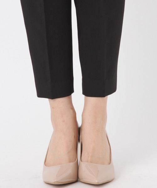 Andemiu（アンデミュウ）の「【共地のサッシュベルト付き!】リボンベルトツキパン768098（その他パンツ・レディース・キャメル/ブラック・MEDIUM/SMALL）」の3枚目の写真