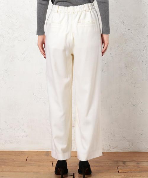 green label relaxing（グリーンレーベルリラクシング）の「◆KC W/PU SAXO ワイドパンツ ◆（その他パンツ・レディース・グレー/ネイビー/モカ/ライトブルー/ピンク/ホワイト/ダークグリーン/ベージュ・34/36/38/44/40/42/46）」の22枚目の写真