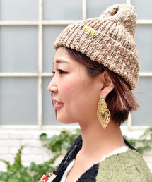 チャイハネ | 【チャイハネ】ステッチ入りニットキャップ(ニットキャップ/ビーニー)