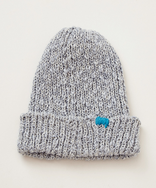 チャイハネ（チャイハネ）の「【チャイハネ】ステッチ入りニットキャップ（ニットキャップ/ビーニー・レディース・ブラック/ライトブルー/グレー/イエロー/グリーン/オレンジ/ホワイト/ベージュ/ブルー・FREE）」の17枚目の写真