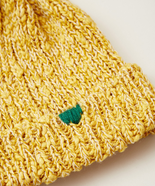 チャイハネ（チャイハネ）の「【チャイハネ】ステッチ入りニットキャップ（ニットキャップ/ビーニー・レディース・ブラック/ライトブルー/グレー/イエロー/グリーン/オレンジ/ホワイト/ベージュ/ブルー・FREE）」の19枚目の写真