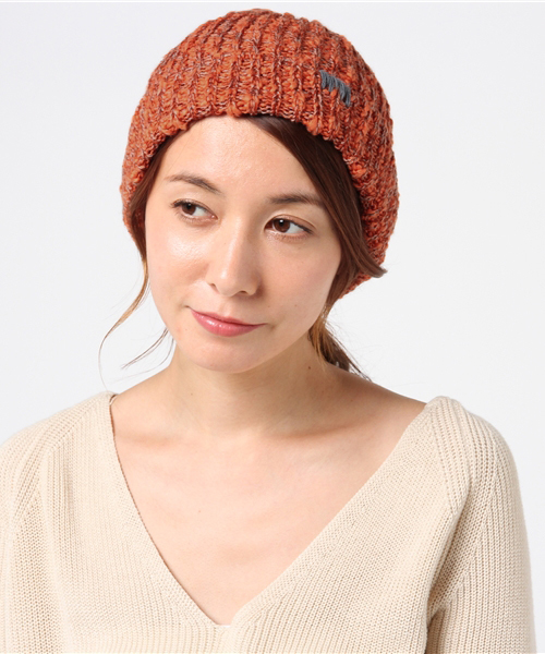 チャイハネ（チャイハネ）の「【チャイハネ】ステッチ入りニットキャップ（ニットキャップ/ビーニー・レディース・ブラック/ライトブルー/グレー/イエロー/グリーン/オレンジ/ホワイト/ベージュ/ブルー・FREE）」の9枚目の写真