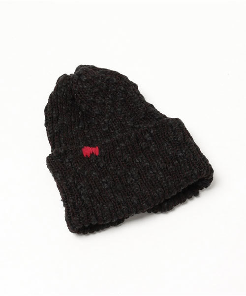 チャイハネ（チャイハネ）の「【チャイハネ】ステッチ入りニットキャップ（ニットキャップ/ビーニー・レディース・ブラック/ライトブルー/グレー/イエロー/グリーン/オレンジ/ホワイト/ベージュ/ブルー・FREE）」の13枚目の写真