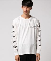 ALPHA | 【ALPHA】BIGシルエットプリントＴシャツ(Tシャツ/カットソー)