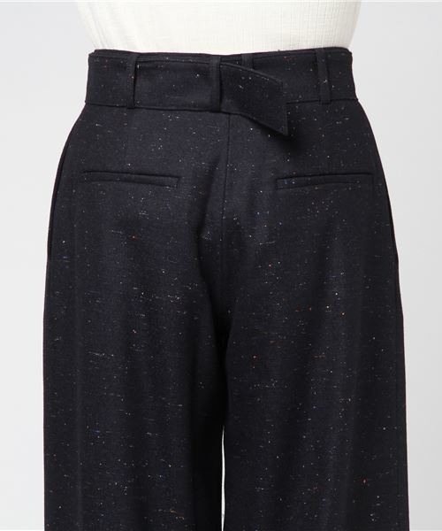 un dix cors(アンディコール)の「カラーネップワイドパンツ(その他パンツ・レディース・ライトグレー/ネイビー・フリ-)」の8枚目の写真