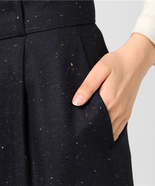 un dix cors(アンディコール)の「カラーネップワイドパンツ(その他パンツ・レディース・ライトグレー/ネイビー・フリ-)」の7枚目の写真