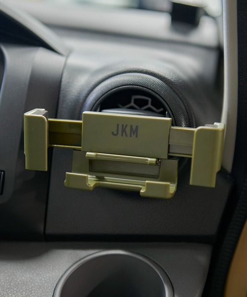 JKM（ジェイケイエム）の「JKM スマホルダー ワイドアーム（アウトドアグッズ・レディース・ネイビー/グレー/カーキ・ONE SIZE）」の2枚目の写真