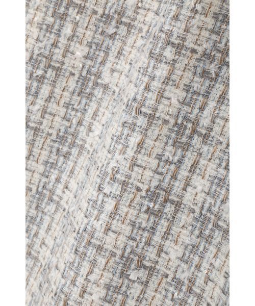 22 OCTOBRE（ヴァンドゥ－オクトーブル）の「◆ミックスツィードスカート（スカート・レディース・ネイビー/グレー・40/38/42/36）」の3枚目の写真