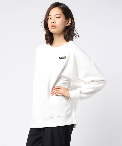 LOWRYS FARM(ローリーズファーム)の「ellesse/ウラケプルオーバー 784645 (スウェット・レディース・オフホワイト/レッド/ネイビー・MEDIUM/LARGE)」の10枚目の写真
