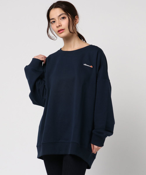 LOWRYS FARM(ローリーズファーム)の「ellesse/ウラケプルオーバー 784645 (スウェット・レディース・オフホワイト/レッド/ネイビー・MEDIUM/LARGE)」の9枚目の写真