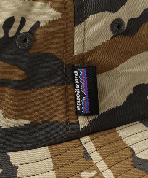 patagonia(パタゴニア)の「【patagonia(パタゴニア)】38/J Trim Brim Hat(ハット・キッズ・オリーブ/ダークグレー/ピンク・SMALL)」の7枚目の写真