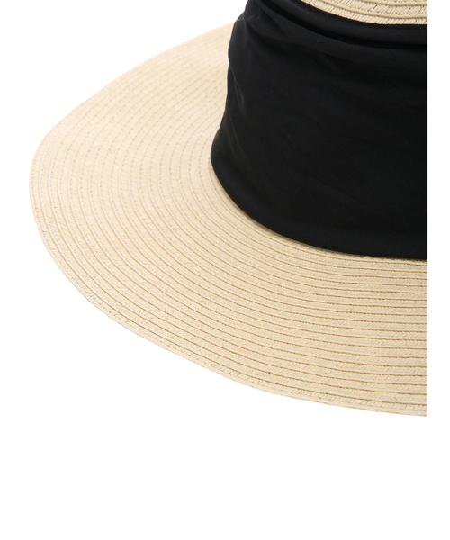 AMERICAN HOLIC(アメリカンホリック)の「折りたたみドレープキャペリン(ハット・レディース・ベージュ/ブラック/キャメル・FREE)」の6枚目の写真