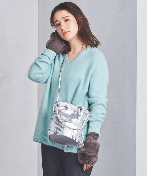 UNITED ARROWS（ユナイテッドアローズ）の「UBCB ファー Vネック