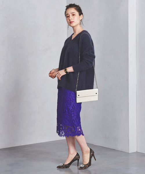 UNITED ARROWS（ユナイテッドアローズ）の「UBCB ファー Vネック