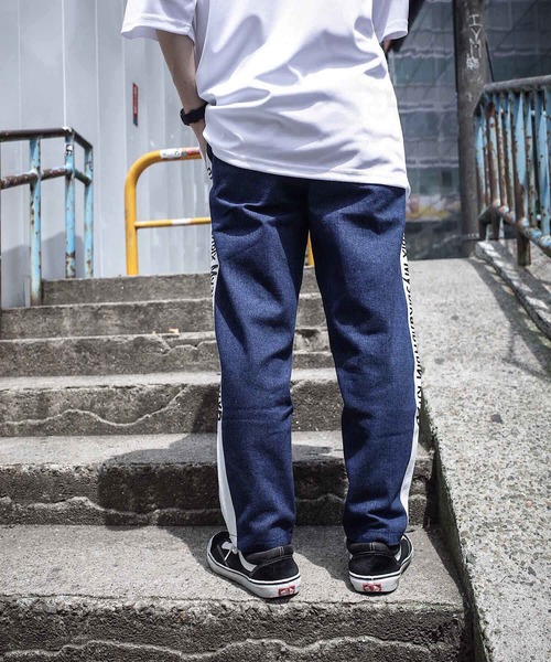 AFYF（エーエフワイエフ）の「rovtski 2018AFYF DENIMRUSSIAN LINE PANT（デニムパンツ・メンズ・インディゴブルー/ケミカルウォッシュ・MEDIUM/LARGE）」の9枚目の写真