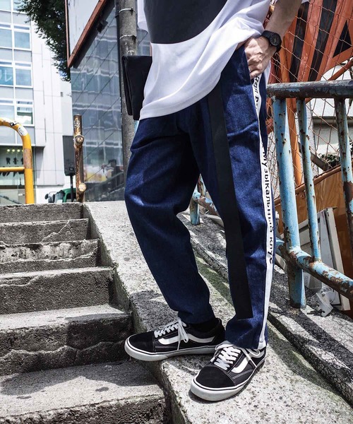 AFYF（エーエフワイエフ）の「rovtski 2018AFYF DENIMRUSSIAN LINE PANT（デニムパンツ・メンズ・インディゴブルー/ケミカルウォッシュ・MEDIUM/LARGE）」の10枚目の写真