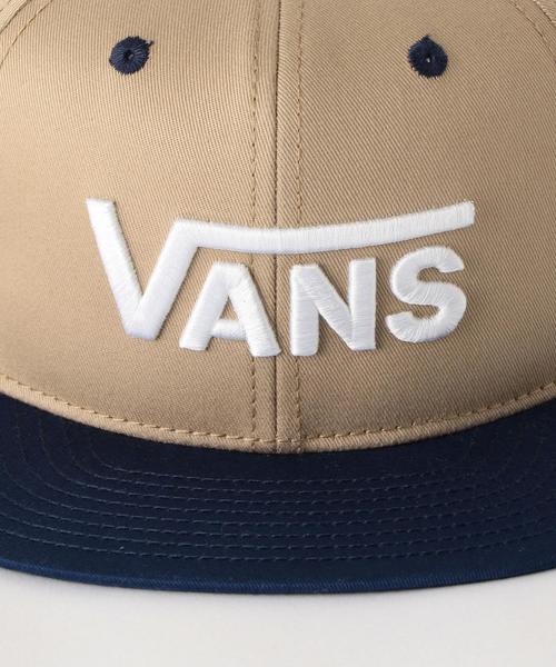VANS（バンズ）の「VANS（バンズ）3DエンブレムCAP（キャップ・キッズ・ブラック/ベージュ/コバルトブルー・52-54cm）」の6枚目の写真